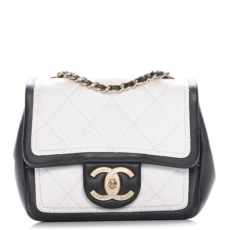 100 chanel black and white purse|white chanel handbags for sale.